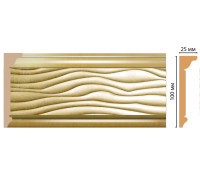 Плинтус потолочный Decomaster D218-374 100х25х2400 мм D218-374