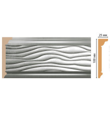 Плинтус потолочный Decomaster D218-375 100х25х2400 мм D218-375