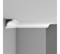 Плинтус потолочный гладкий DECOMASTER 96013 полиуретан 100х102х2400 мм 96013