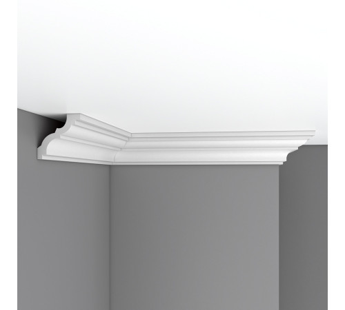 Плинтус потолочный гладкий DECOMASTER 96614 70х70х2400 мм 96614