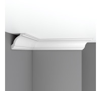 Плинтус потолочный гладкий DECOMASTER 96620 84х80х2400 мм 96620