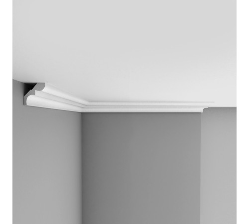 Плинтус потолочный гладкий DECOMASTER 96669 50х46х2400 мм 96669