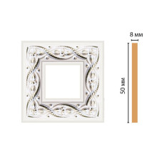 Вставка декоративная цветная Decomaster 50х50х8 мм 130-2-7D