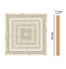 Вставка декоративная цветная DECOMASTER 100х100х11 мм полистирол 156-2-41