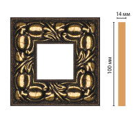 Вставка декоративная DECOMASTER 157-2-56 100x100x14 мм 157-2-56