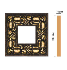 Вставка декоративная DECOMASTER 157-2-56 100x100x14 мм 157-2-56