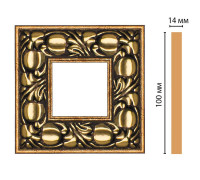 Вставка декоративная DECOMASTER 157-2-57 100x100x14 мм 157-2-57