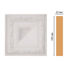 Вставка декоративная DECOMASTER D207-115 100х100х22 мм D207-115