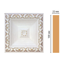 Вставка декоративная DECOMASTER D207-118 100х100х22 мм D207-118