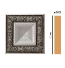 Вставка декоративная DECOMASTER D207 100x100x22 мм D207-55