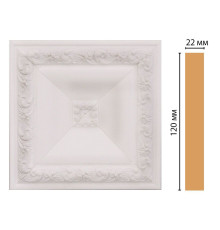 Вставка декоративная Decomaster D208-115 120x120x22 мм D208-115