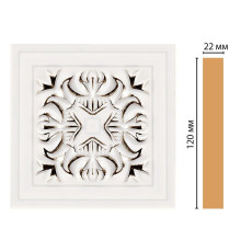 Вставка декоративная DECOMASTER D208 120х120х22 мм D208-60