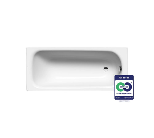 Ванна стальная Kaldewei Saniform Plus 180х80 см мод. 375-1 белая с ножками 5030 112800010001/581470000000