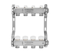 Комплект коллекторов Hoobs из нержавеющей стали с термостатическими клапанами 1 x 3/4 11 выходов HB-INCTK-805511