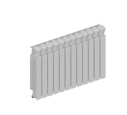 Радиатор биметаллический RIFAR MONOLIT 500 13 секций MN-500-13 RAL 9016