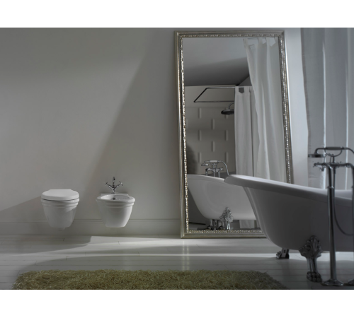 Унитаз подвесной Globo Paestum 57х38 см белый PAS03.BI