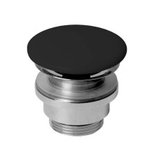 Донный клапан универсальный Azzurra керамическая крышка Carbone PILCE CA