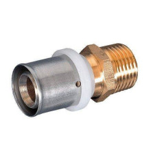 Муфта Sanline 20x3/4 НР пресс латунь PF5200505