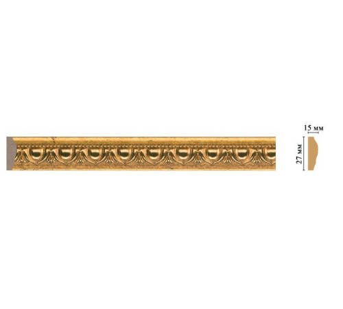 Молдинг DECOMASTER 128D-58 27х15х2400 мм 128D-58