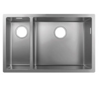Мойка для монтажа под столешницу Hansgrohe S71 S719-U655 180/450 нерж. сталь 43429800