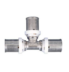 Тройник равнопроходной Comap SkinPress 26 мм пресс латунь PF54006