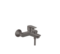 Смеситель для ванны Hansgrohe Talis E однорычажный внешний монтаж шлифованный черный хром 71740340