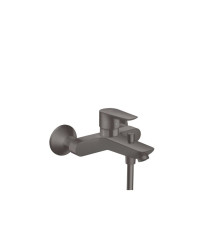 Смеситель для ванны Hansgrohe Talis E однорычажный внешний монтаж шлифованный черный хром 71740340