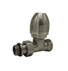 Вентиль ручной прямой SR Rubinetterie Ovus 1/2 матовый никель 0436-1500NS00