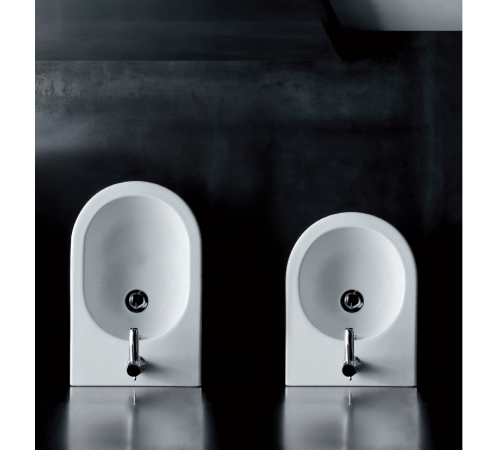 Биде подвесное Azzurra Nuvola 55x35x25 см 1 отв. NUBKS000000MBI