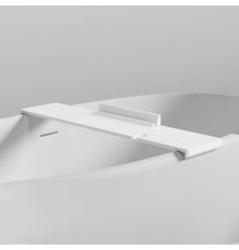 Полка для ванны Salini Gabbiano 900х200х72 мм S-Stone белая матовая 1906201M