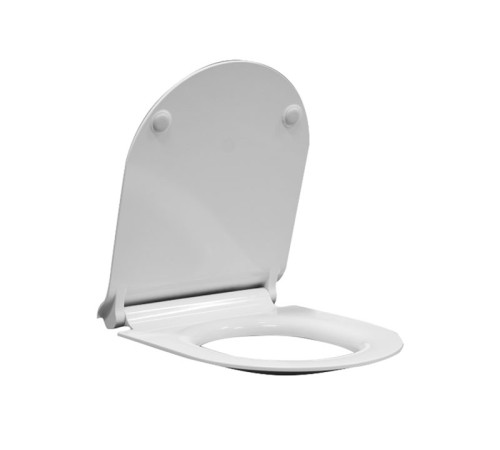 Сиденье для унитаза с крышкой GSI Slim SoftClose белый глянцевый MS86CSN11