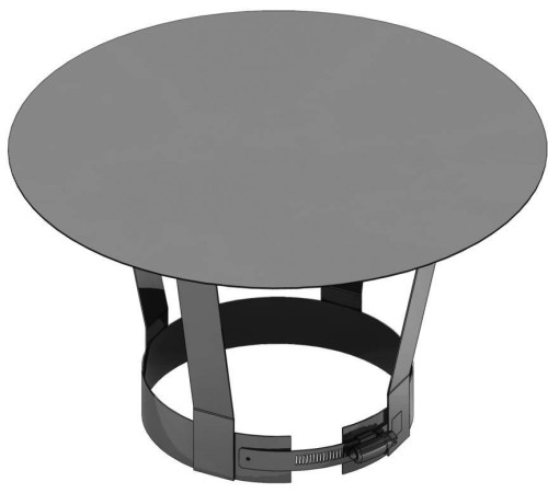 Дождевой колпак Jeremias EW-Eco D 130 мм EWFU.4D0130.028