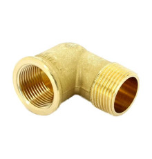 Угольник латунный Tiemme 1 1/2x1 1/2 НР-ВР 1500119