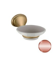 Мыльница Daniel Revival подвесная керамика белый/медь REPS950 vr 64