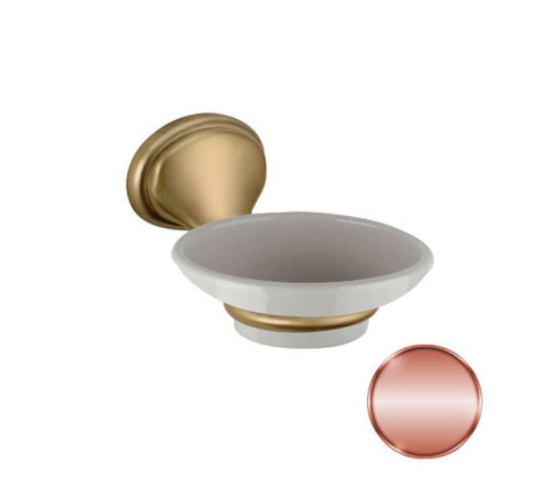 Мыльница Daniel Revival подвесная керамика белый/медь REPS950 vr 64