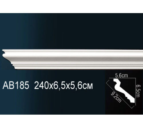 Карниз потолочный Perfect AB185 полиуретановый AB185