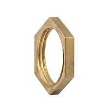 Гайка стопорная Metalit 1/2 латунь без фланца EBF2412