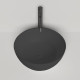 Раковина накладная Salini Alda 02 42.5х42.5х15.5 см S-Sense черный RAL 9005 1102110GRF