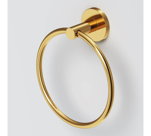 Кольцо для полотенец AM.PM X-Joy настенное золото A85A34499