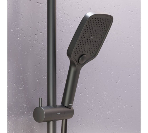 Душевая система AM.PM Gala со смесителем черный 953000300