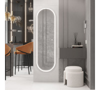 Зеркало овальное Laparet Modus 45x150 см с подсветкой и диммером mod. Arca.45*150