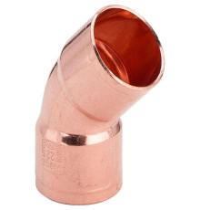 Угол 45° Hailiang серия 95041 медный двухраструбный 15 мм HL100483