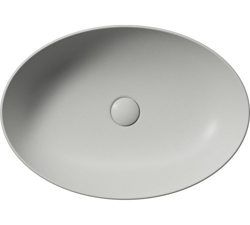 Раковина-чаша накладная GSI Pura 600x420 мм Cenere Matte 884217