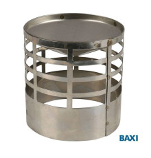 Наконечник для раздельных труб облегченный Baxi 80 мм MT71401041