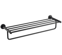 Полка для банных полотенец Timo Saona 600 мм черный 13058/03