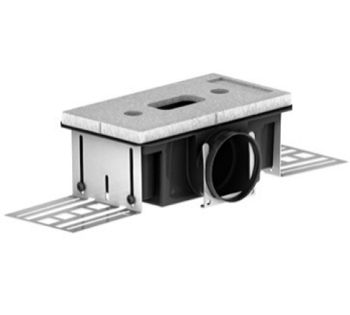 Адаптер для анемостата Zehnder ComfoFresh CLD-P 90 140 мм боковое соединение 990320852