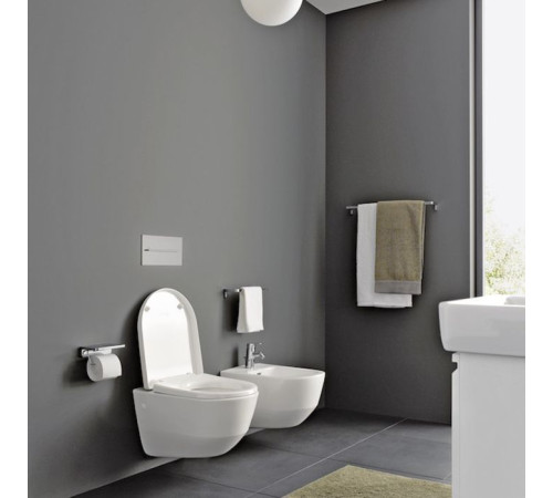 Биде подвесное Laufen Pro 53x36x33.5 см 1 отверстие LCC белый 8.3095.2.400.302.1