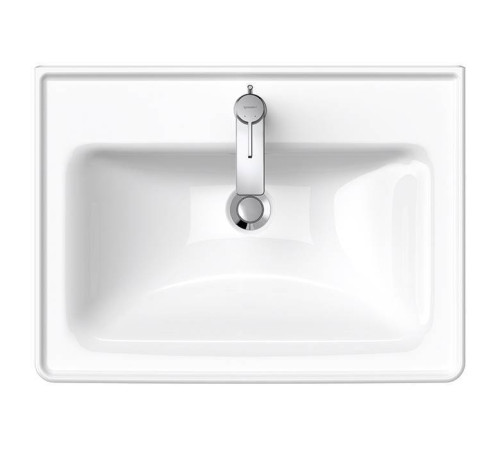 Раковина накладная Duravit D-Neo 65х48 см с переливом 1 отверстие 2367650000