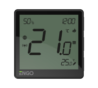 Терморегулятор ENGO Eone Zigbee 230В черный EONE230B