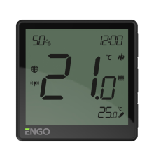 Терморегулятор ENGO Eone Zigbee 230В черный EONE230B
